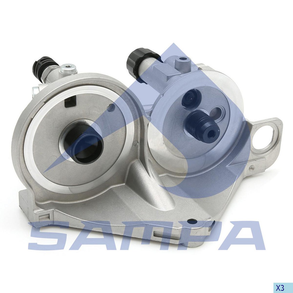 Filter head, fuel filter