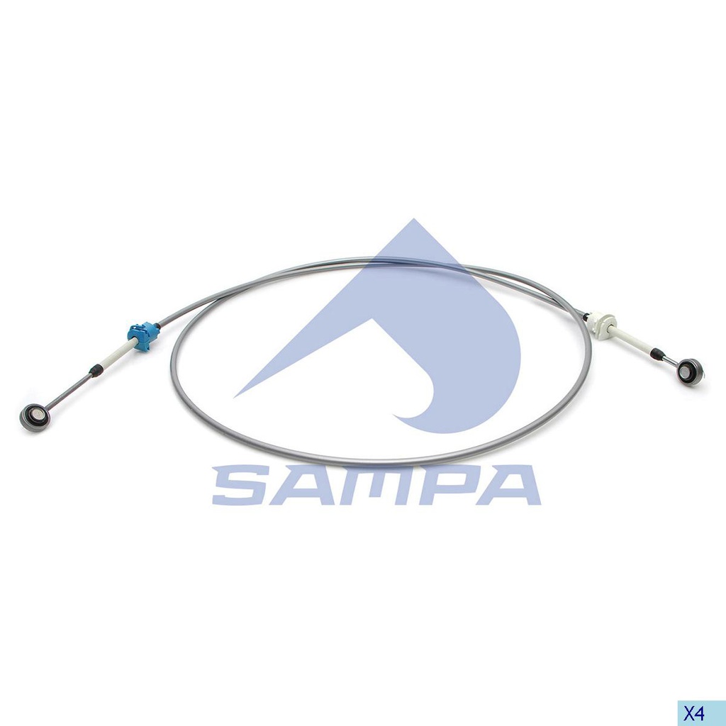 Cable, Gear Shift Control 033.220