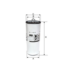 [W 11 102/27] Маслын шүүр Long Life MANN-FILTER W 11 102/27 033.145-01